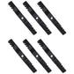 Qty 6: Toothed Mulching Blade
 Fits Universal Products Replaces 7-08550