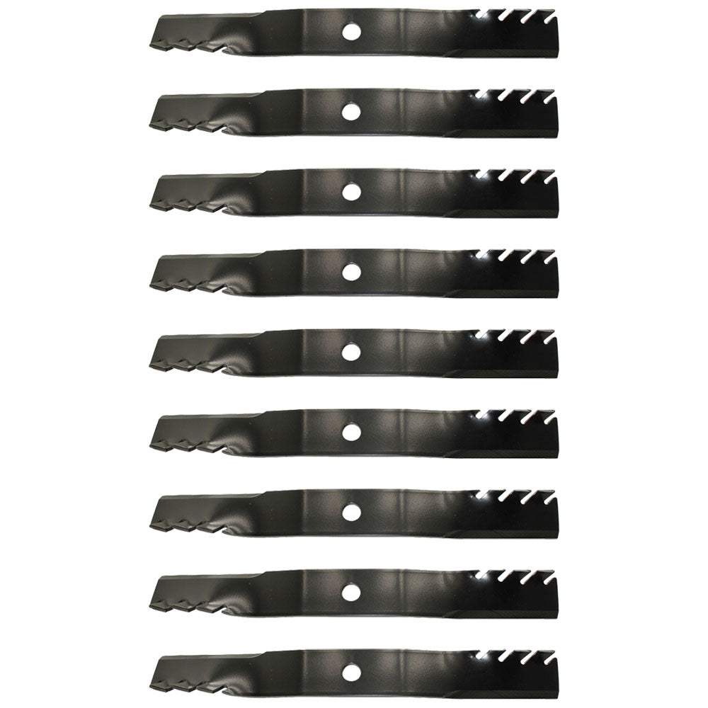 Qty 9: Toothed Mulching Blade Fits Universal Products Replaces 7-08550