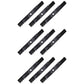 Qty 9: Toothed Mulching Blade Fits John Deere Replaces M128485