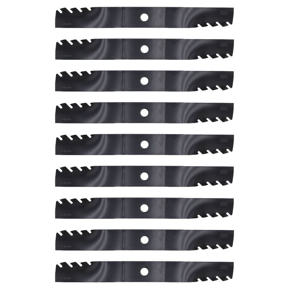 Qty 9: Toothed Mulching Blade Fits Universal Products Replaces 7-08550