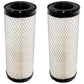 Qty 2: Outer Air Filter Fits Kubota Replaces 11013-7020