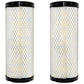 Qty 2: Outer Air Filter Fits Toro Replaces 108-3810