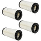 Qty 4: Outer Air Filter Fits Hustler Replaces 785261