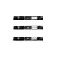 Three (3) Aftermarket 54" Mulching Blades M152726 Fits John Deere X520 Z435