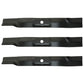Set of 3 Mower Blades Fits John Deere Z465 Z535M Z540M 62" Deck M158112