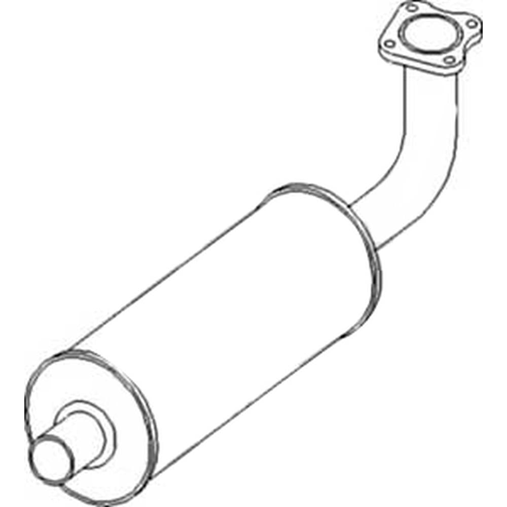 NEW Muffler Fits John Deere 1050 850 950