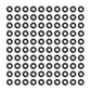 Qty 100: Starter Drive Gears Fits White Replaces Electrical Starter Systems