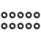 10- Fits Briggs and Stratton Starter Gear Plastic 16 Tooth 280104S 693058 693059