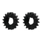 Qty 2: Starter Drive Gears Fits John Deere Replaces LG280104