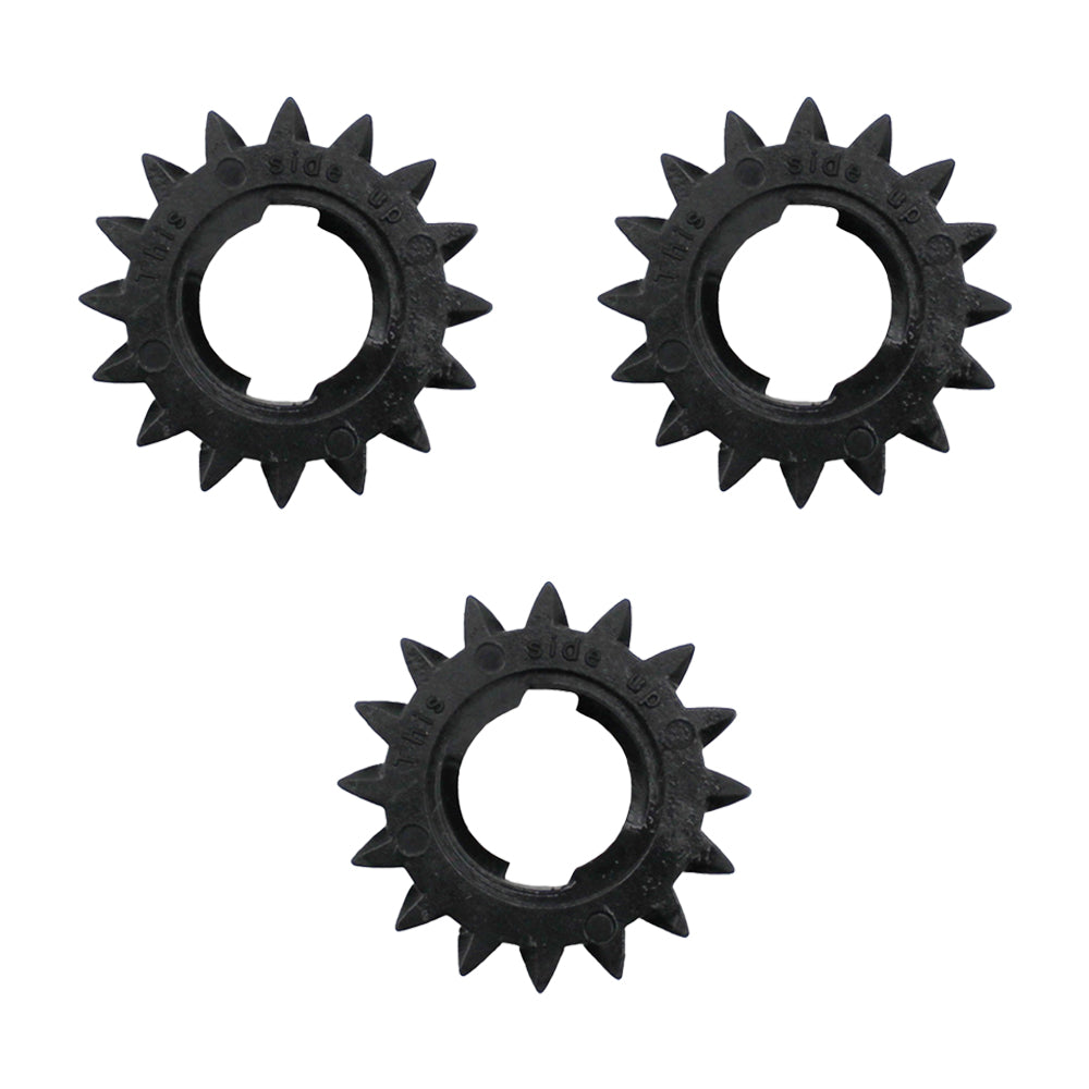 Three (3) Starter Drive Gears M83184 Fits John Deere 820 S92 68 65 R70 LG695708