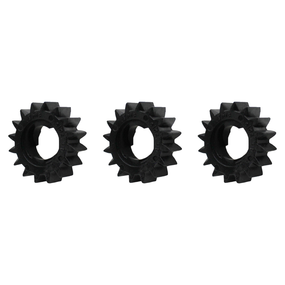(3 Pack) Starter Drive Gears Fits Briggs and Stratton 280104 695708 696540