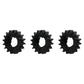 Three (3) Starter Drive Gears M83184 Fits John Deere 820 S92 68 65 R70 LG695708