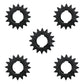 Qty 5: Starter Drive Gears Fits John Deere Replaces LG280104
