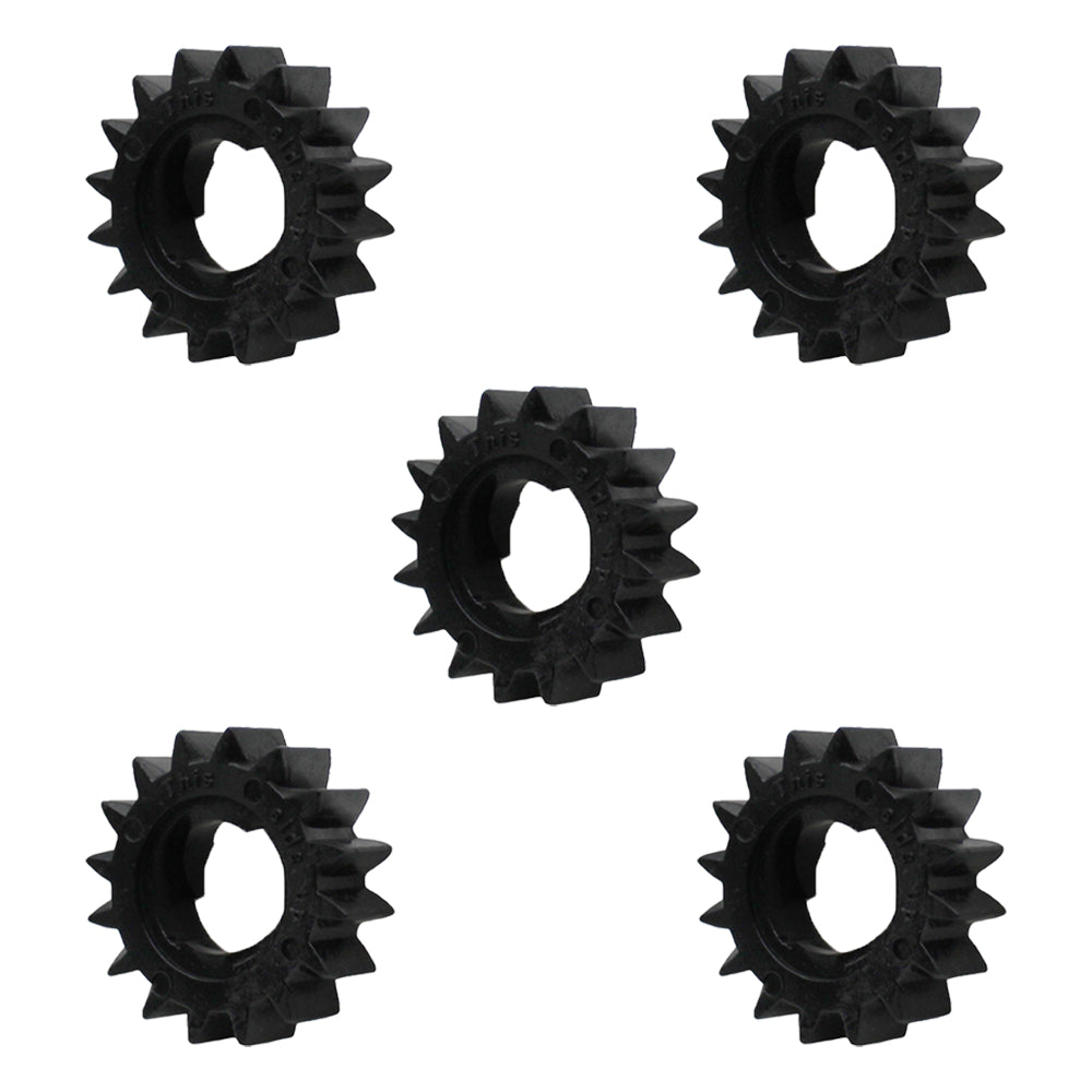 Qty 5: Starter Drive Gears Fits Cub Cadet Replaces Electrical Starter Systems
