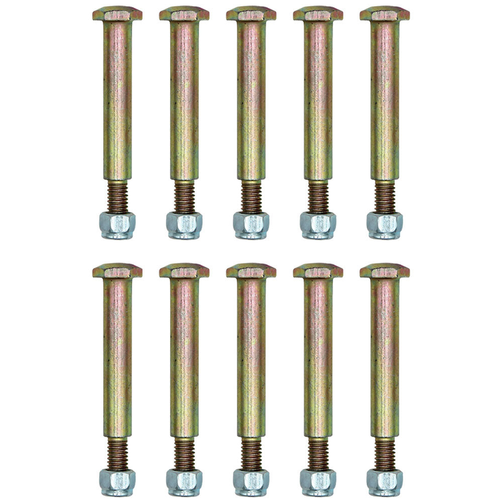 Qty 10: Wheel Bolt and Lock Nut Kits Fits Troy Bilt Replaces 712-0798