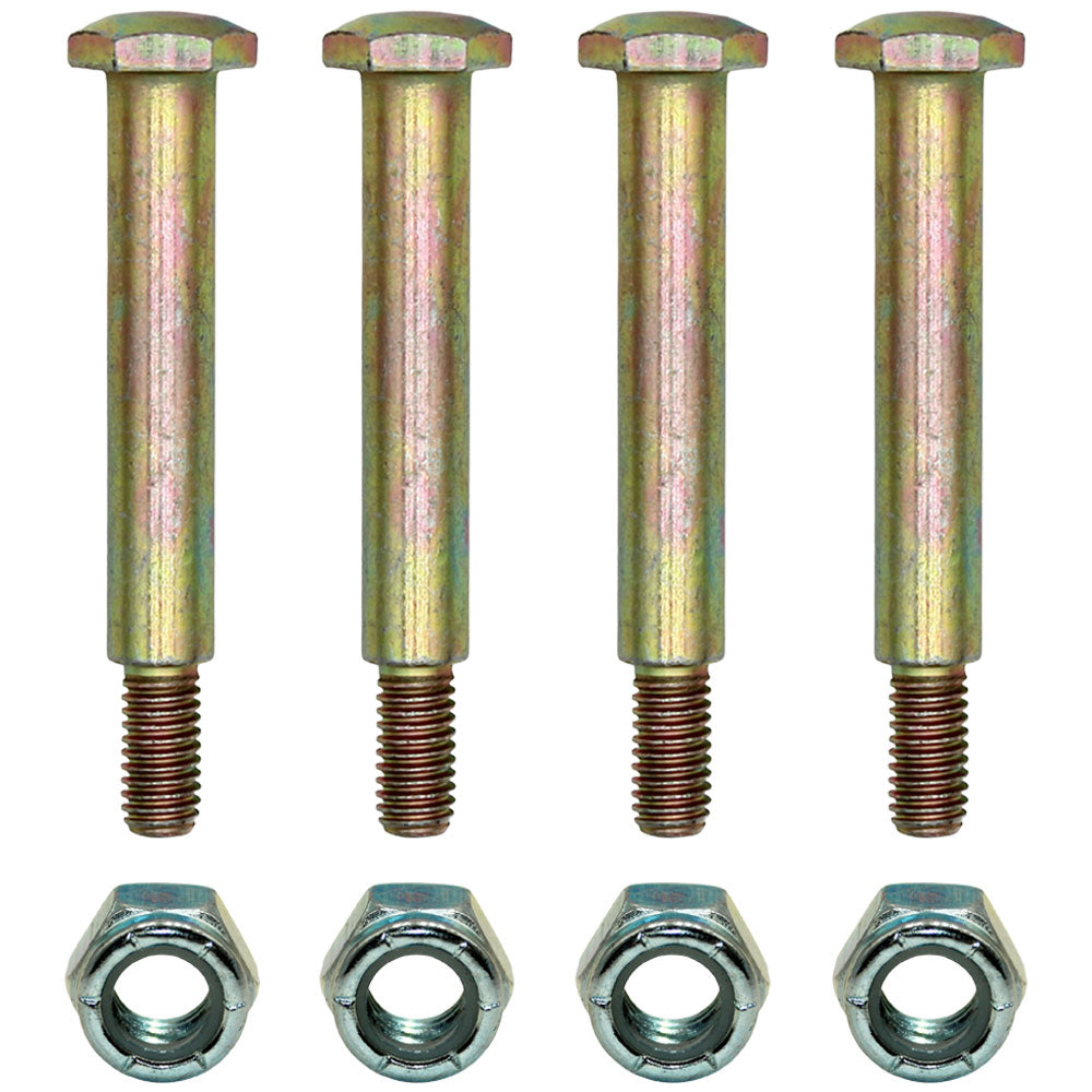 Qty. 4: Wheel Bolt and Lock Nut Kits Fits John Deere Replaces M84691