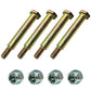 Qty. 4: Wheel Bolt and Lock Nut Kits Fits Cub Cadet Replaces 40340