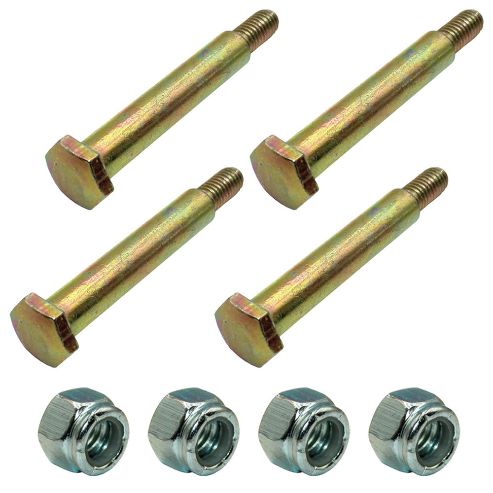 Qty. 4: Wheel Bolt and Lock Nut Kits Fits AYP Replaces 137644
