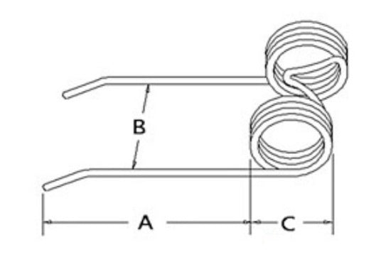 10 Pickup Tine MA74528 Fits International Baler 650 420 440 55 46 37 60 430 550