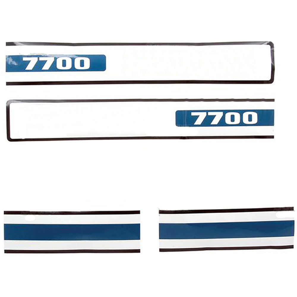 Hood Decal Set Fits Ford/New Holland Replaces 83928533