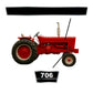 Vinyl Hood Decal Kit Fits FARMALL Fits International Harvester Tractor HKIH7 706