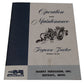 TO20OM Owner's Manual Fits Ferguson 1948 49 51 52 48 Pages Exact Replica TO-20