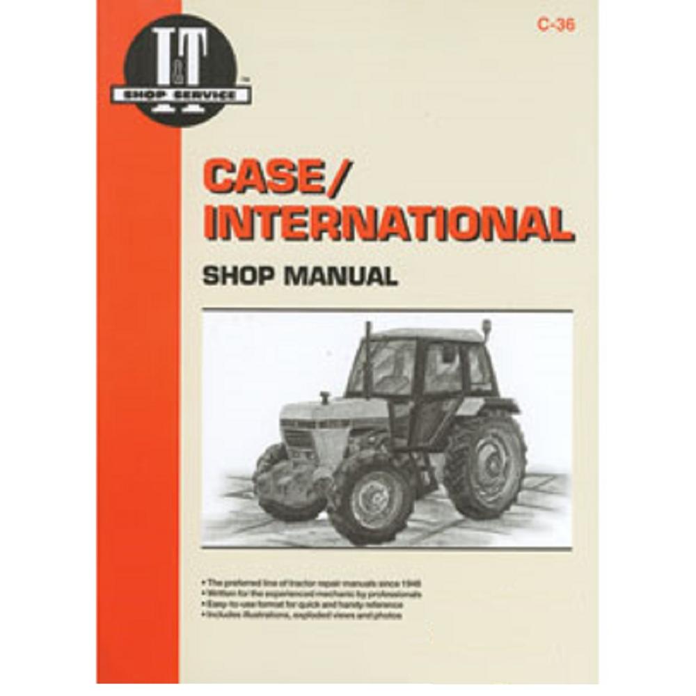 I&T Shop Service Manual Fits Case Tractor 1190 1290 1490 1194 1294 1394 1594 C36