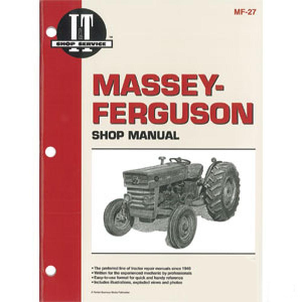 MF27 MF-27 I&T Shop Manual Fits Massey Ferguson Tractor 135 150 165