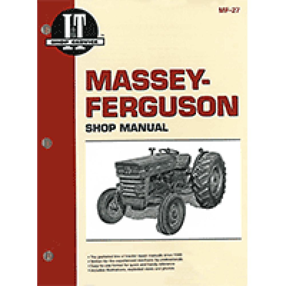 MF27 MF-27 I&T Shop Manual Fits Massey Ferguson Tractor 135 150 165