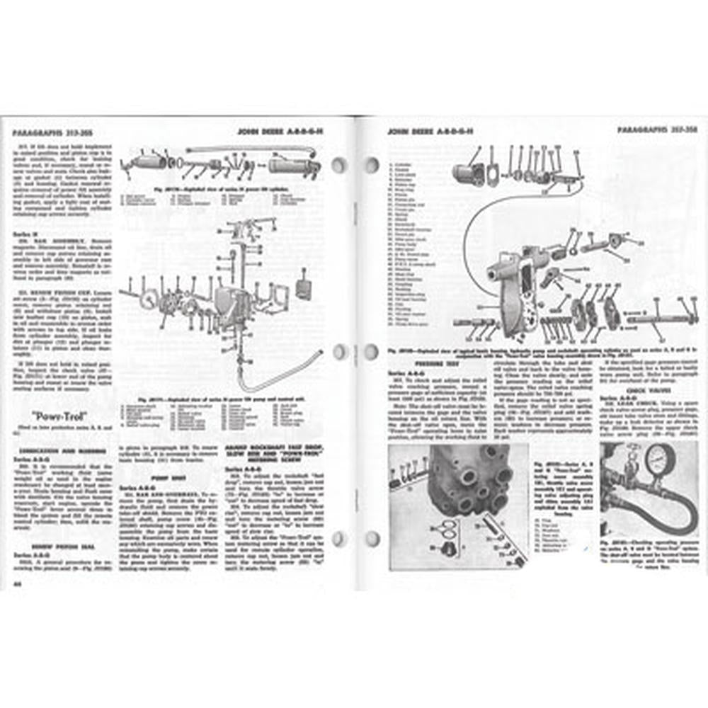 New Service Manual Fits John Deere Model A B G H D M MT IT Fits JD4 - FREE SHIPP