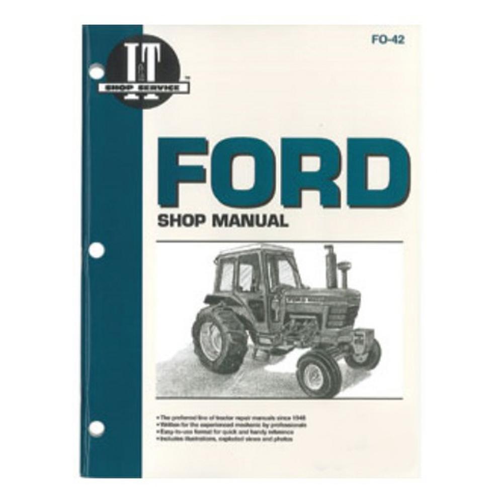 IT Shop Manual Fits Ford/New Holland Replaces 595-FO42