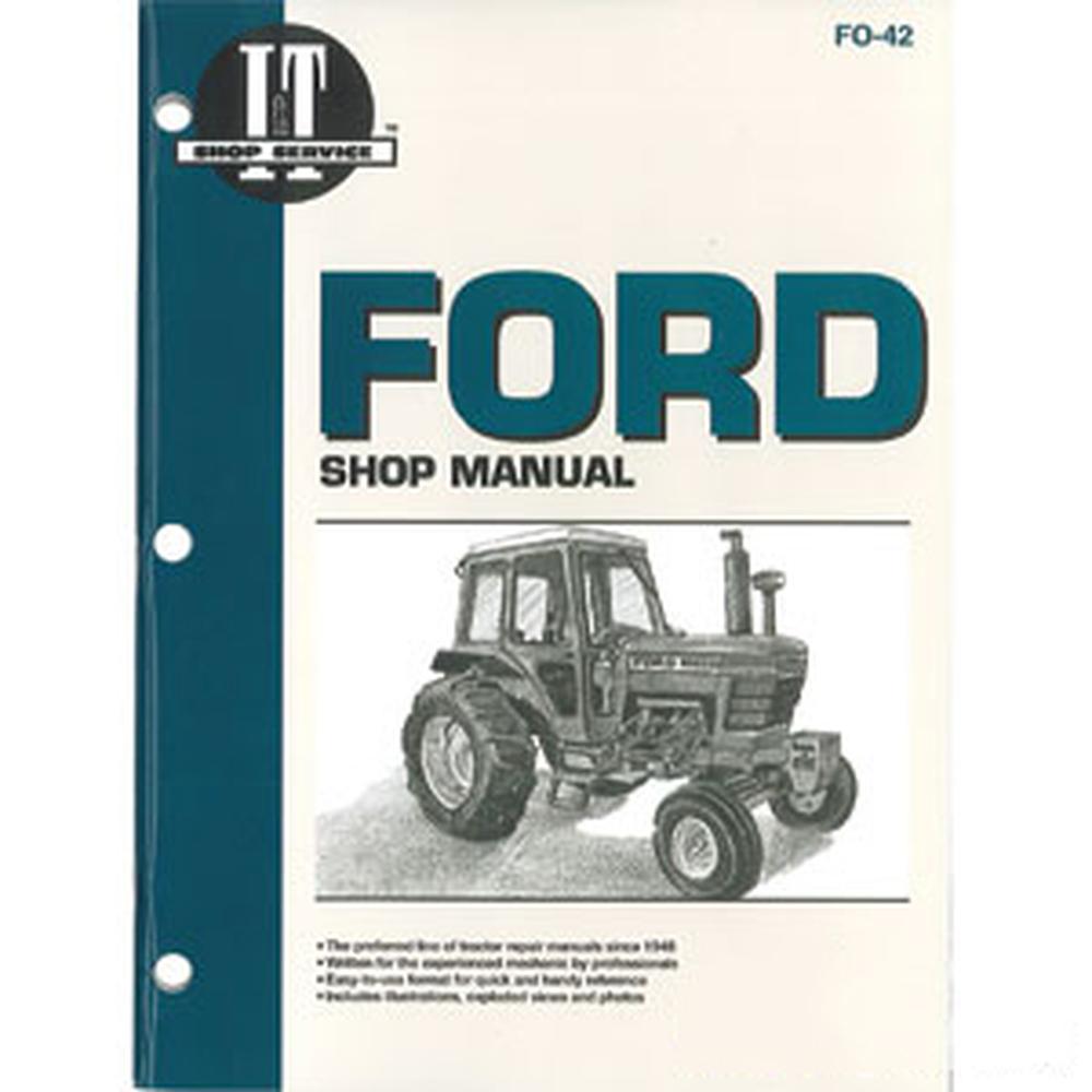 I&T Shop Manual FO-42 Fits Ford 5000 5600 5610 6600 6610 6700 6710 7000