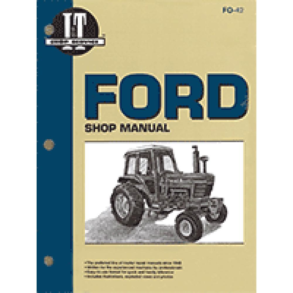 IT Shop Manual Fits Ford/New Holland Replaces 595-FO42