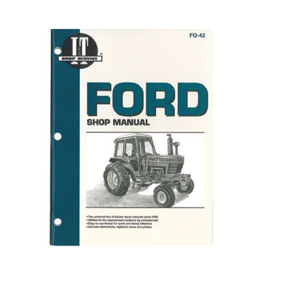 IT Shop Manual Fits Ford/New Holland Replaces 595-FO42