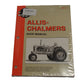 Shop Manual AC-11 Fits Allis Chalmers Tractors WC WD WD45 WF B C CA G RC