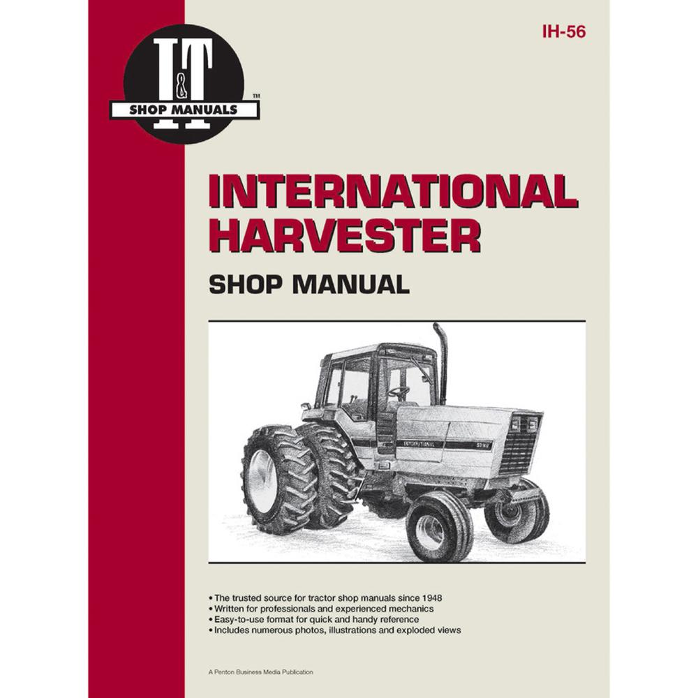 SHOP MANUAL Fits International Harvester 5088 5288 Tractor