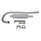 2-pc Vertical Muffler Assembly Fits Massey Ferguson Replaces M112