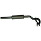 MF3510 Vertical Muffler Pipe Assembly Fits Massey Ferguson Tractor 187184M91 135