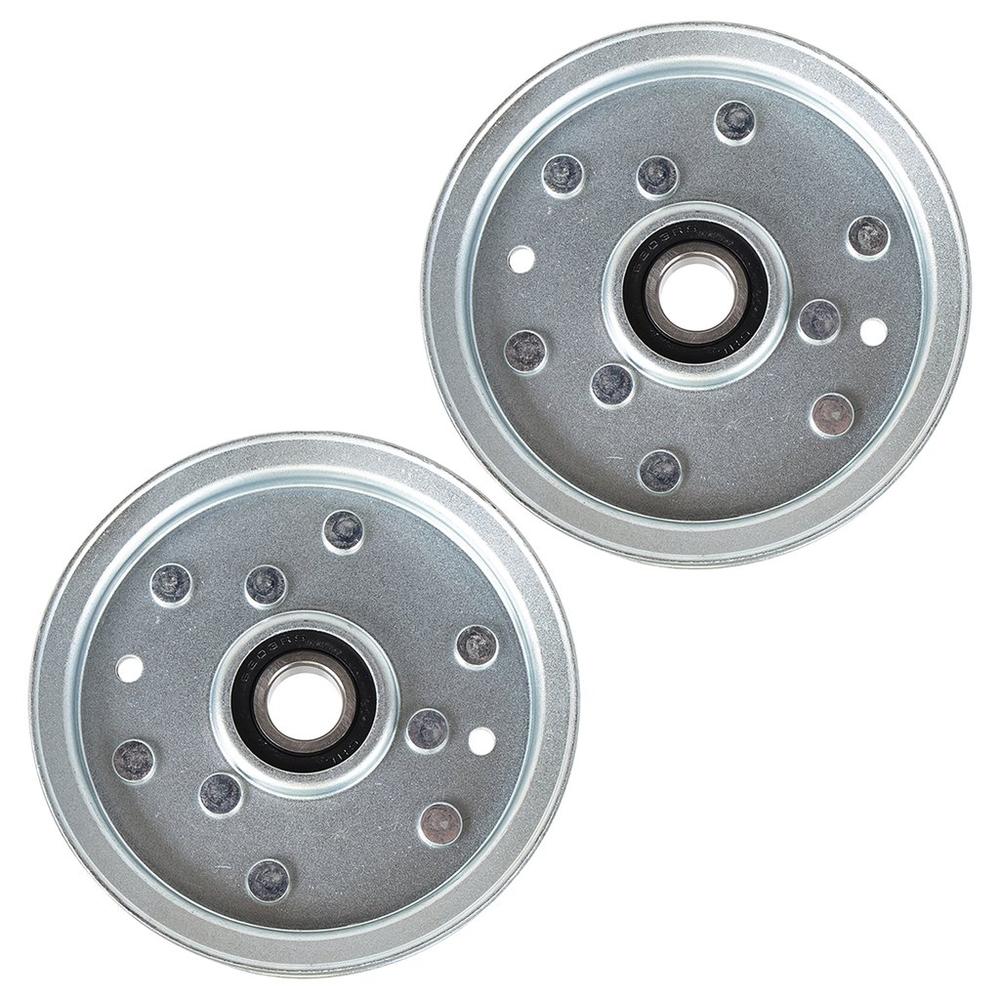 Flat Idler Pulley Set Fits Snapper Replaces 756-04511
