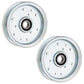 Flat Idler Pulley Set Fits Columbia Replaces 756-04511