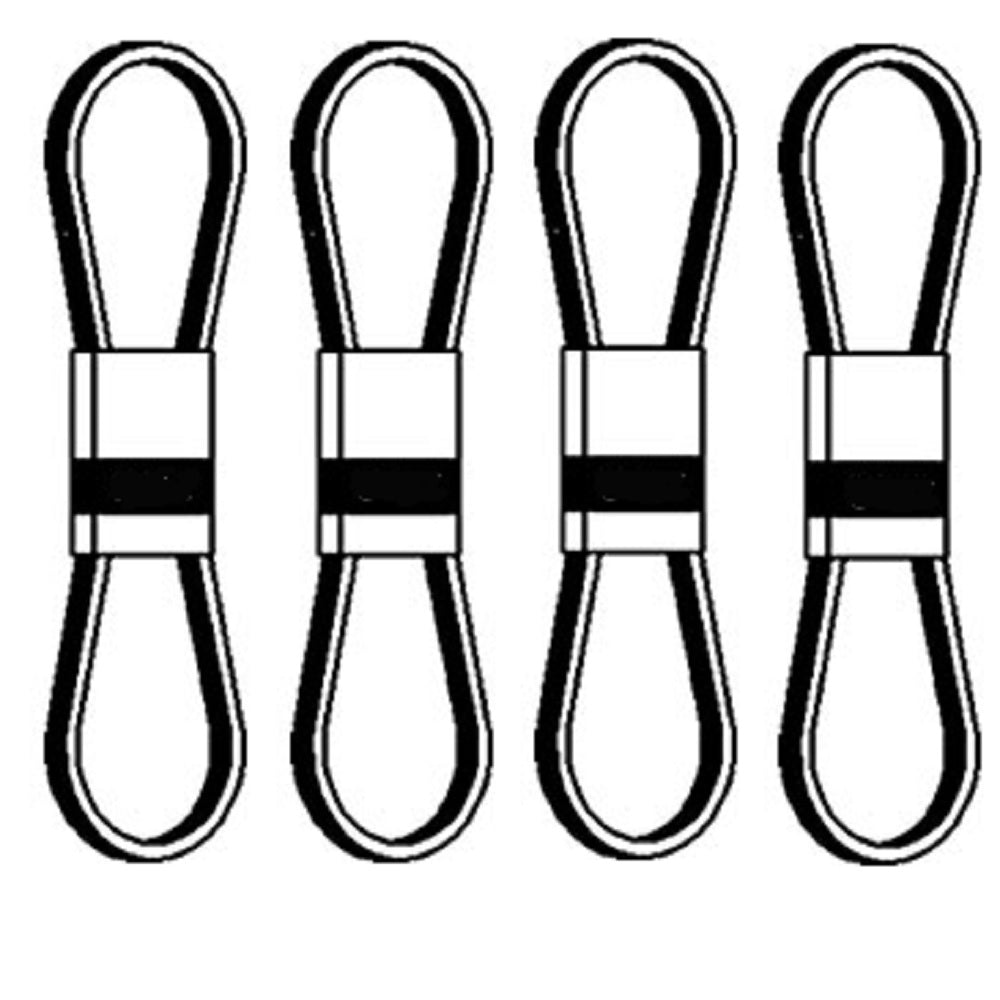 Belt - Drive Set of 4 Fits John Deere 240 270 260 ES10774