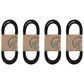 Cutter Drive Belt (Set of 4) Fits Massey Ferguson Replaces MOB40-0035