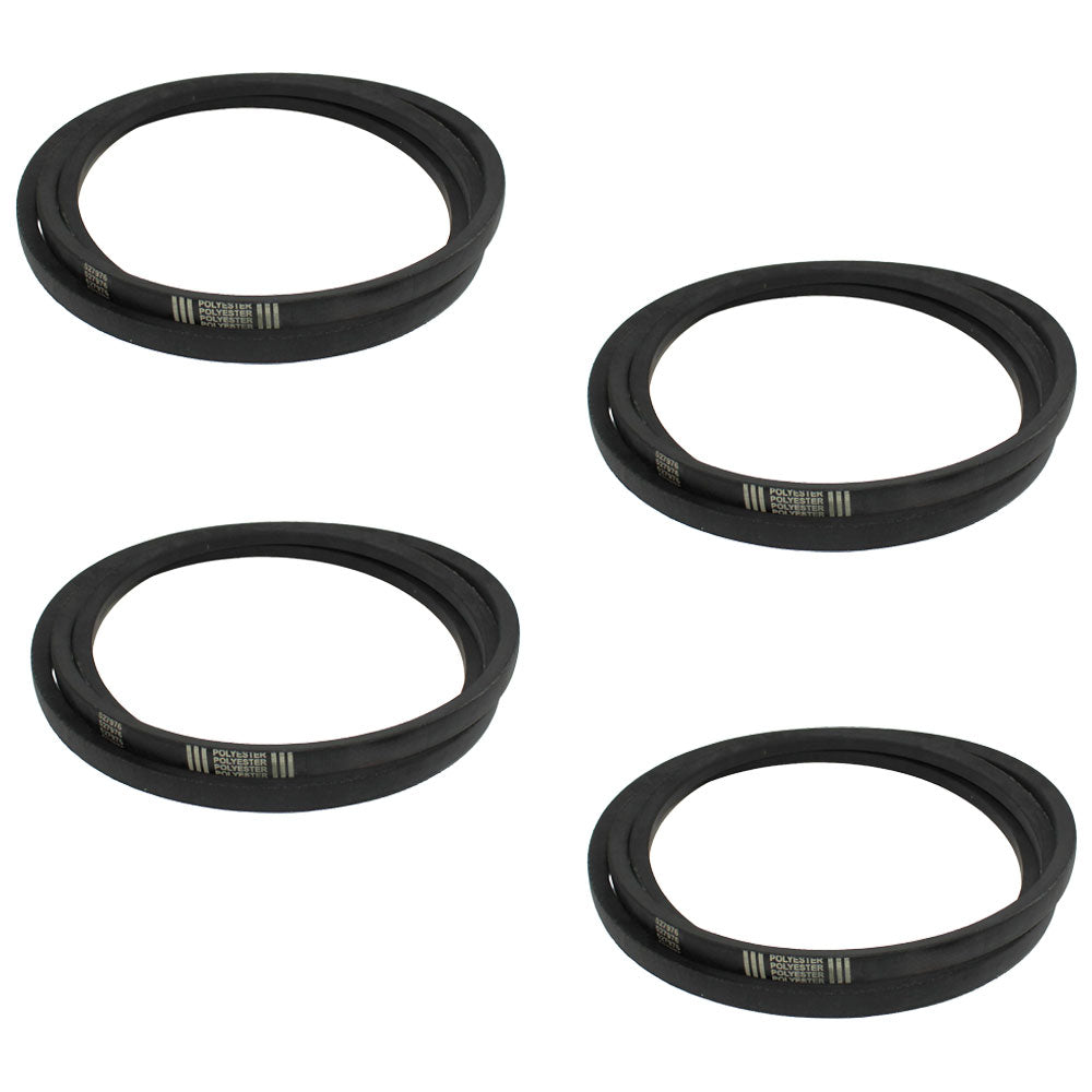 527976 Mower Belt Set QTY4 Fits Hesston/Fits Massey/New Idea