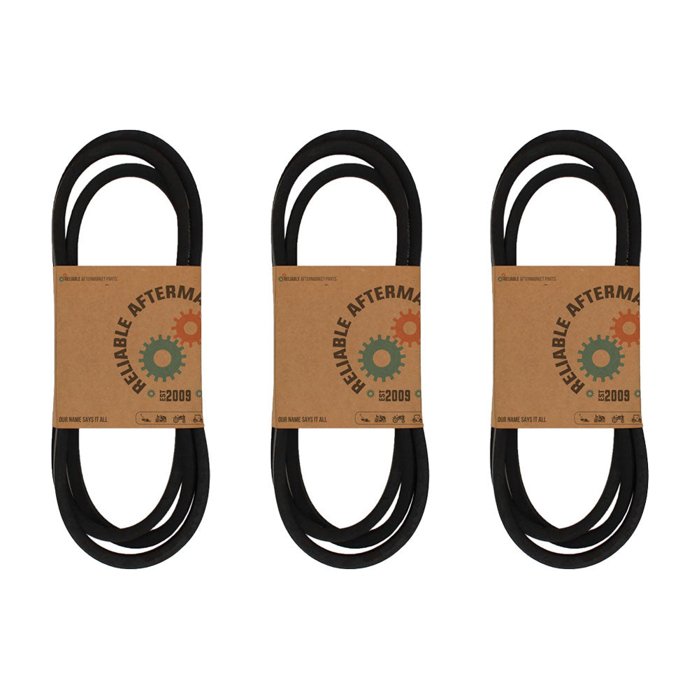 Belt - Drive Set of 3 Fits New Holland 442 452 462 463 274223 fits Kuhn 83101672