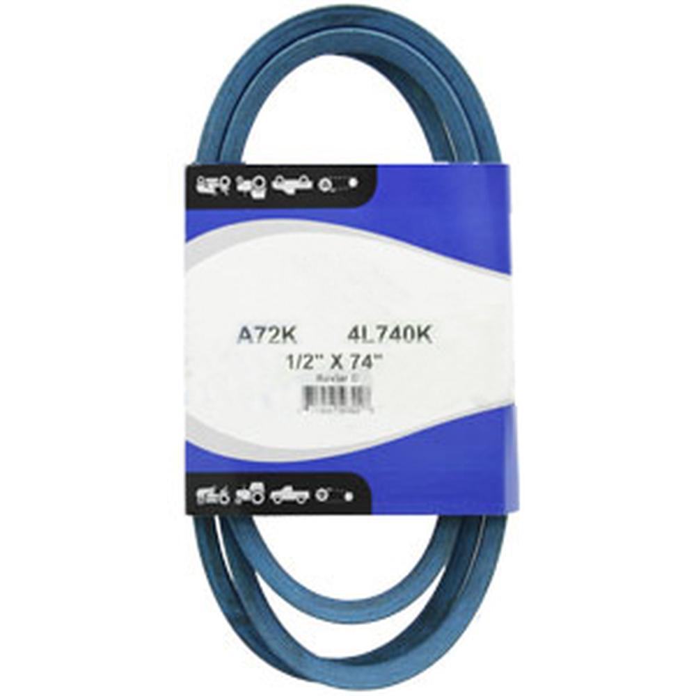 A-A72K Made With Aramid Blue V-Belt (1/2" X 74") Fits Simplicity