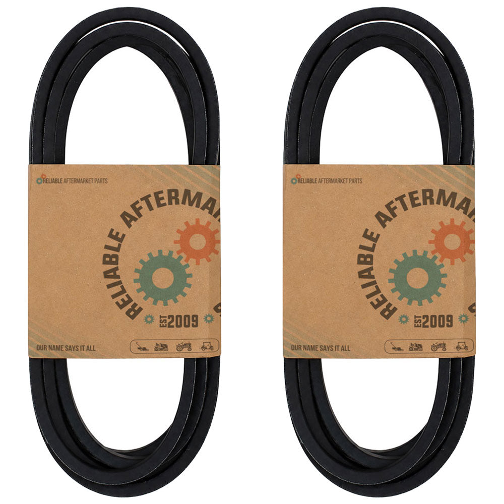 Qty 2: Deck Belt Fits Massey Ferguson Replaces 7103789