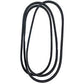 (1) Classical V-Belt 5/8" x 142" Thickness: 0.381" Wrapped Polyester Cord B139