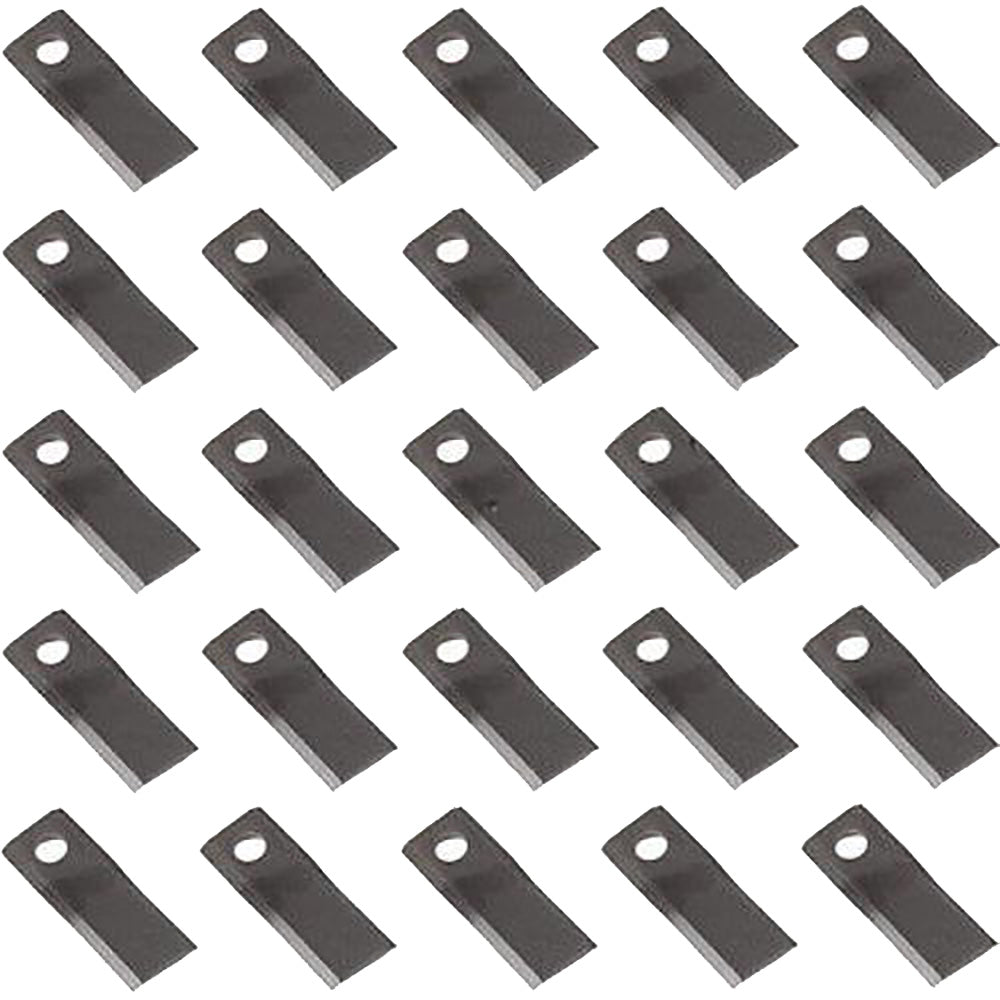 25 Pk Angled Blades CC21780 Fits John Deere R160 R200 R240 R280 R310 265 270 275