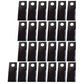 Qty 25: LH Disc Mower Blade Fits BUSH HOG Replaces 527747BH