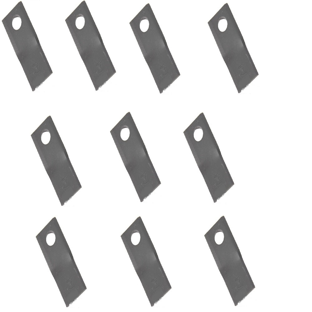 1398880K 10 Disc Mower Blades LH Krone AFA243 AFA283 AFL283 AM203 AM243 AM283